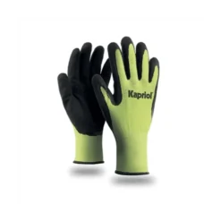 12 Paia - Guanti Da Lavoro Antitaglio Kapriol In Latex NEW GRIP 128036