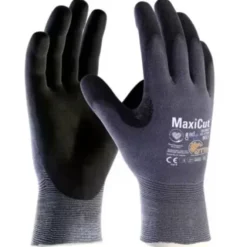 12 Paia - Guanti da Lavoro ATG Maxiflex Cut Ultra 52-3745 Rivestito in Nitrile Touchscreen