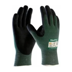 12 Paia - Guanti da Lavoro ATG Maxiflex Cut in Nitrile 34-8743