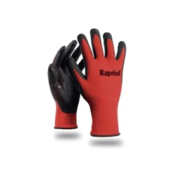 12 Paia - Guanti Da Lavoro Antiscivolo Kapriol In Nitrile Dots 127722