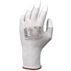 10 Paia - Guanti Da Lavoro Coverguard In Poliuretano Eurolite 1EST800 Rischi Meccanci