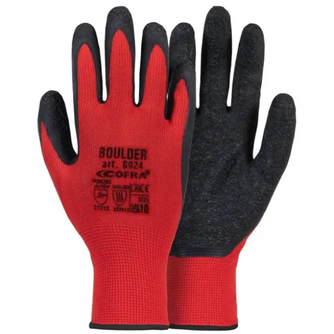 240 Paia - Guanti Da Lavoro Cofra Boulder G024-DD00