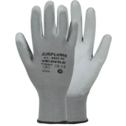 12 Paia - Guanti da Lavoro Cofra in Nitrile Airplume G042-D100