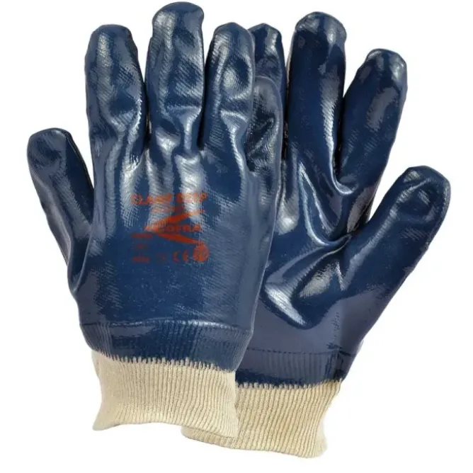 12 Paia - Guanti Da Lavoro Cofra Clamp Deep in Nitrile G063-DD00