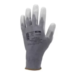 10 Paia - Guanti Da Lavoro Coverguard In Poliuretano Eurolite MO6030 Rischi Meccanici