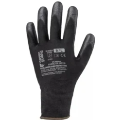 10 Paia - Guanti Da Lavoro Coverguard In Poliuretano Eurolite 1PUBB Rischi Meccanici