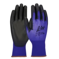 12 Paia - Guanti da lavoro G-Tek ultra sottili 33-E118