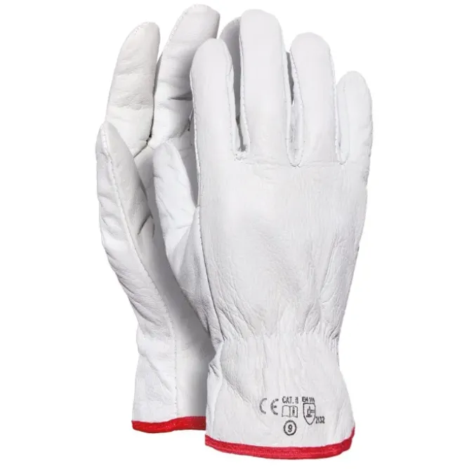 36 Paia - Guanti da lavoro in Pelle Fiore Bovino EN 388 005/B
