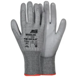 12 Paia - Guanti da Lavoro Stretch Cofra Middler in Poliuretano G096-D100