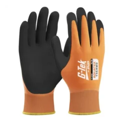 12 Paia - Guanti da Lavoro Spalmati in Lattice G-Tek Aquatek 41-2310