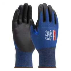 6 Paia - Guanti da Lavoro Spalmati in Nitrile G-Tek Paradox 16-361