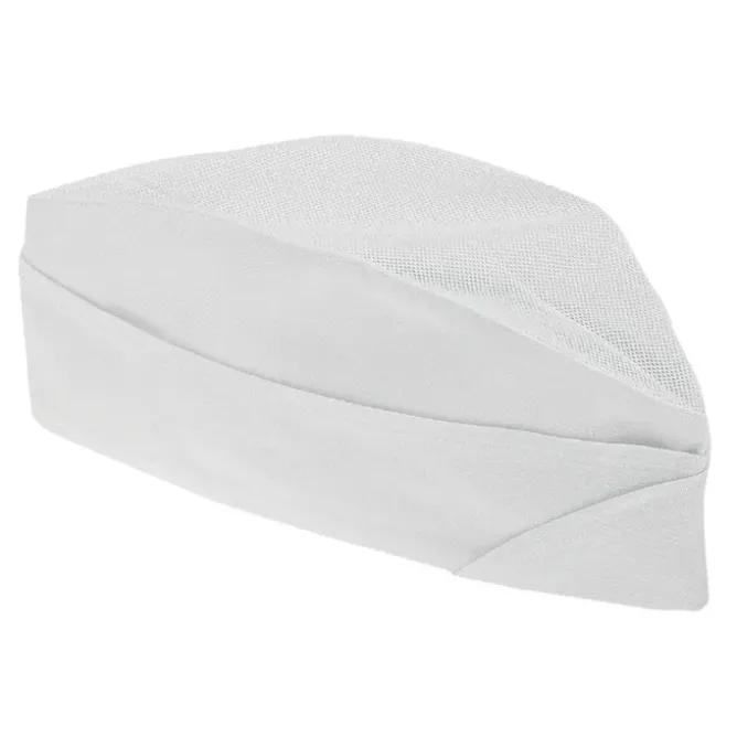2 Pezzi - Bustina con rete da Lavoro 100% Cotone Cuoco Giblor's 300