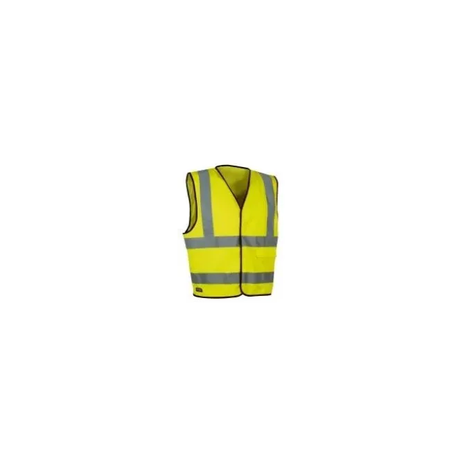 5 Pezzi - Gilet da Lavoro Alta Visibilità Cofra Clear V073-1-B0