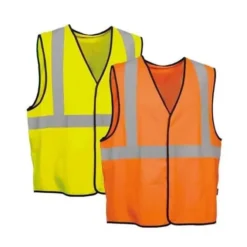 5 Pezzi - Gilet da Lavoro Alta Visibilità Cofra Beaming V297-0-B0