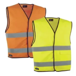 5 Pezzi - Gilet da Lavoro Alta Visibilità Cofra New Driver V073-0-B0