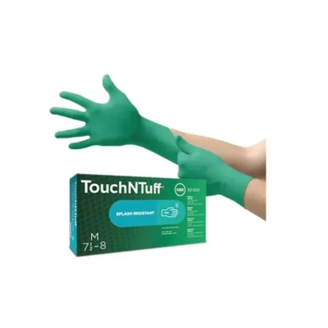 100 Pezzi - Guanti Da Lavoro ANSELL Touch N Tuff 92-600