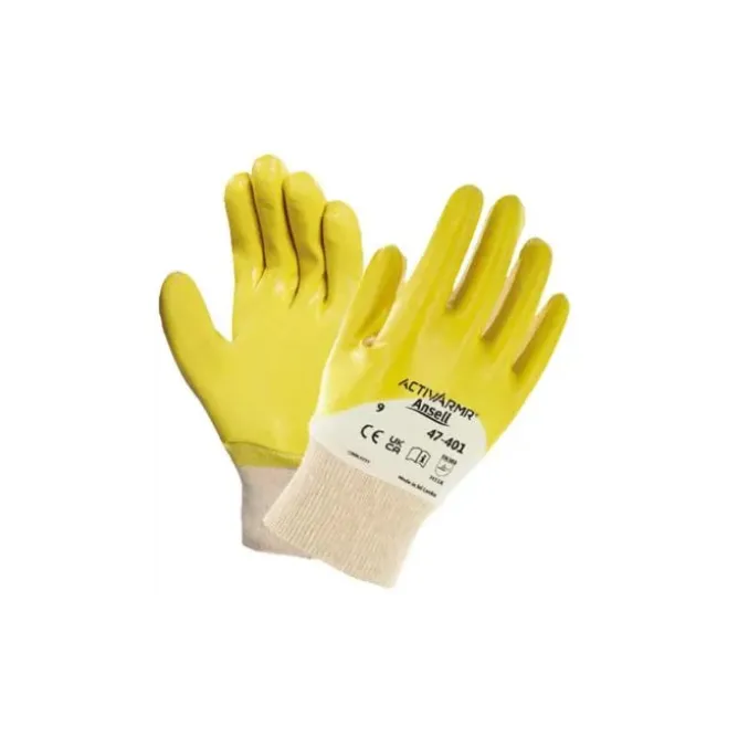 12 Pezzi - Guanti da Lavoro Ansell ActivArmr 47-401 GGU110