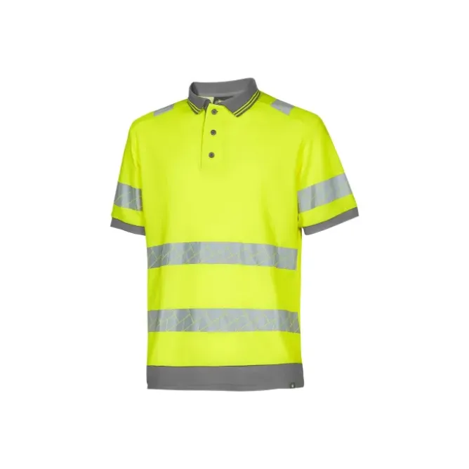 3 Pezzi - Polo da Lavoro Alta Visibilità U-Power Tape WHL388