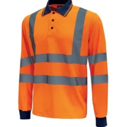 3 Pezzi - Polo da Lavoro Alta Visibilità U-Power Shine HL199YF