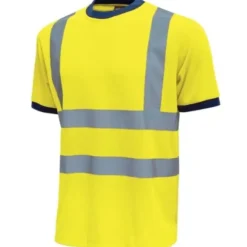 3 Pezzi - T-Shirt da Lavoro Alta Visibilità U-Power Glitter HL197YF