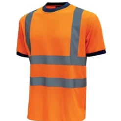 3 Pezzi - T-Shirt da Lavoro Alta Visibilità U-Power Glitter HL197YF