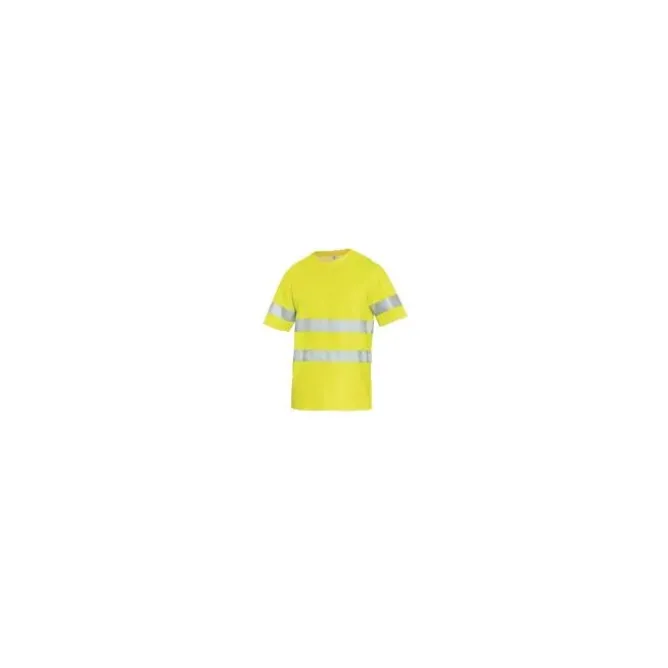 5 Pezzi - T-shirt da Lavoro Siggi Step One HV 69SE0692/00-1599 Alta Visibilità