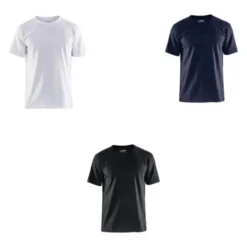 10 pezzi - T-shirt maniche corte da Lavoro Blaklader 100% cotone 330210301000L