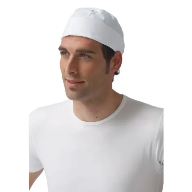 10 Pezzi-Berretto da Lavoro Siggi Horeca Jerry 28BE0015/00-0001