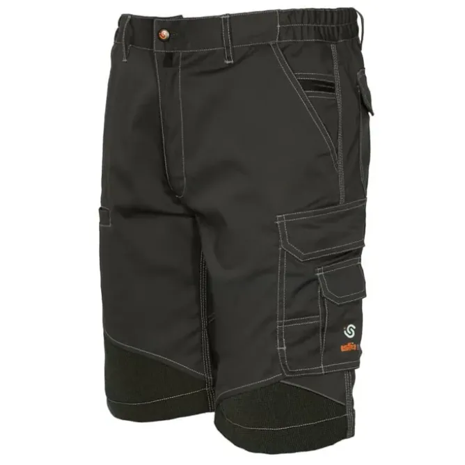 Bermuda da lavoro Extreme ISSA Line Bicolore Multitasche Stretch 8834B