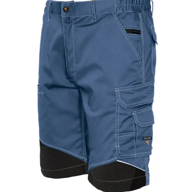 Bermuda da lavoro Extreme ISSA Line Bicolore Multitasche Stretch 8834B