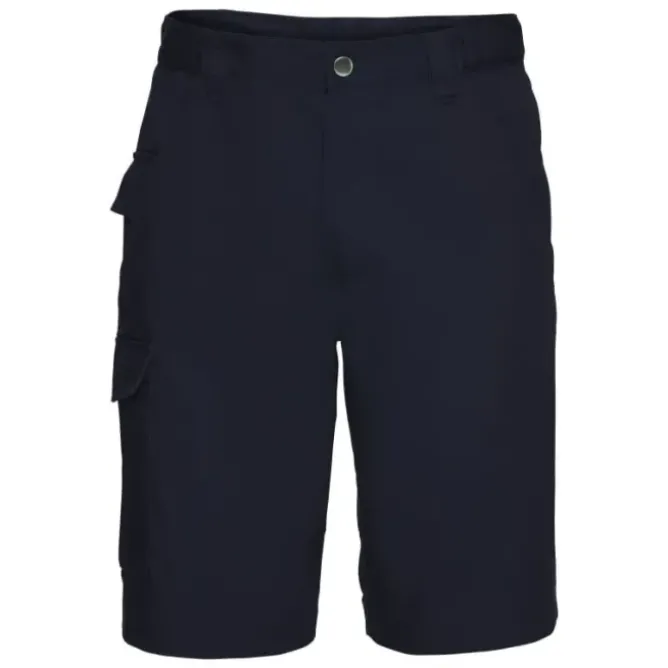 Bermuda Da Lavoro Multitasche in Twill Policotone Russell - JE002M