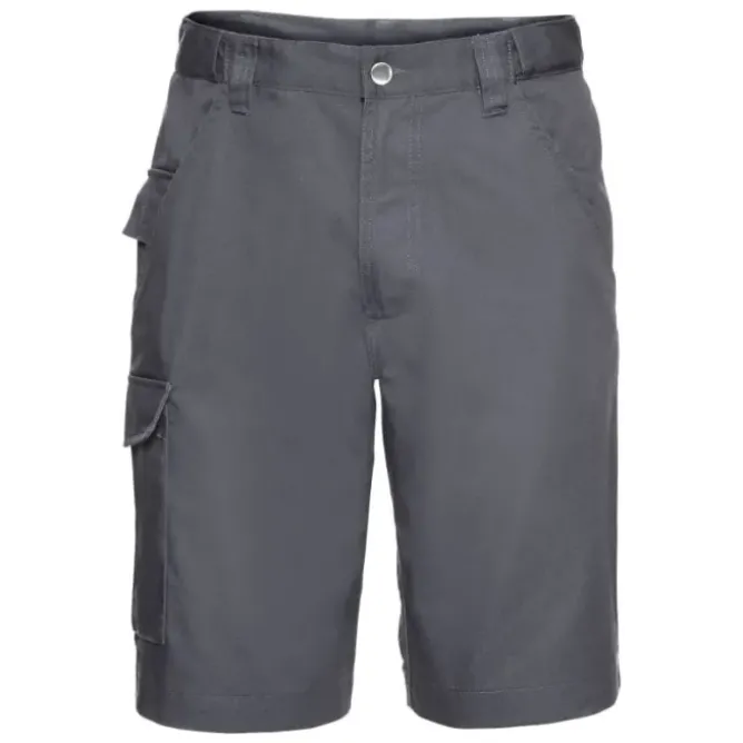 Bermuda Da Lavoro Multitasche in Twill Policotone Russell - JE002M