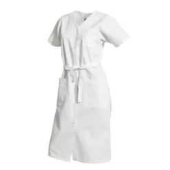 Camice da Lavoro Molinel Josy JOSYBFCOTMCBLA Multitasche Pulizie Sanitario 100% Cotone Donna Maniche Corte