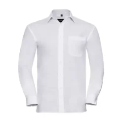 Camicia Da Lavoro a Maniche Lunghe 100% Cotone Russell - JE936M
