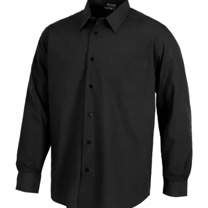 Camicia da lavoro con collo classico a manica lunga - Workteam