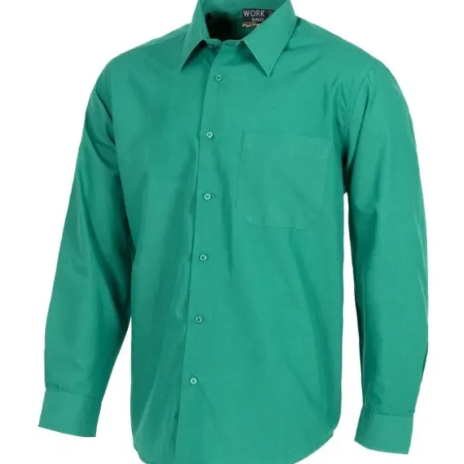 Camicia da lavoro con collo classico a manica lunga - Workteam