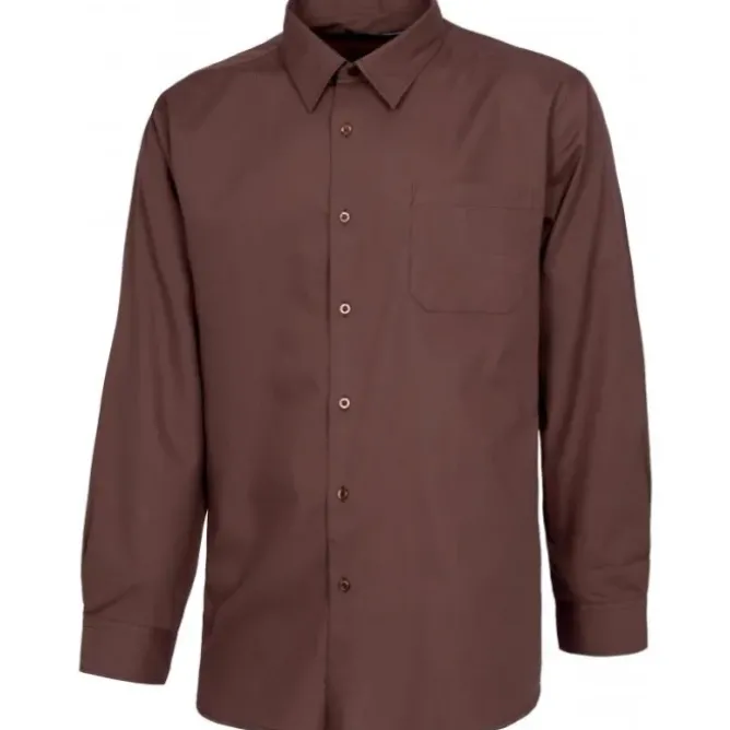 Camicia da lavoro con collo classico a manica lunga - Workteam