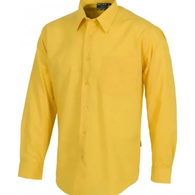 Camicia da lavoro con collo classico a manica lunga - Workteam