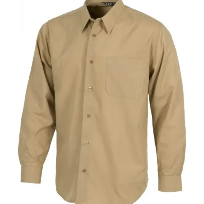 Camicia da lavoro con collo classico a manica lunga - Workteam