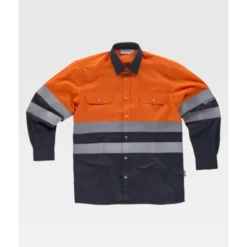 Camicia da Lavoro Manica Lunga Alta Visibilità C3813 - Workteam