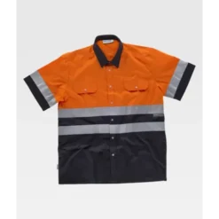 Camicia da Lavoro Manica Corta Alta Visibilità C3811 - Workteam