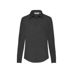 Camicia Da Lavoro Popeline da Donna Manica Lunga Fruit Of The Loom FR650120