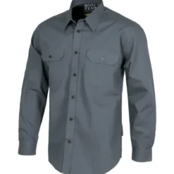 Camicia da lavoro rinforzata in cotone a manica lunga - Workteam