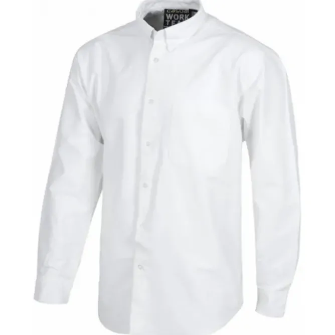 Camicia da lavoro sportiva in cotone con tessuto Oxford - Workteam