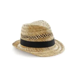 Cappello Straw Summer Trilby Beechfield - B730
