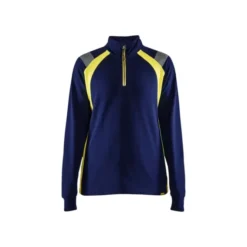 Felpa da Lavoro Blaklader 100% cotone mezza zip donna 340311588933L
