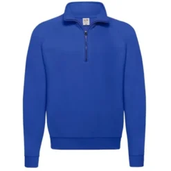 Felpa da Lavoro Fruit of The Loom con Collo a Zip con Fettuccina Classic FR621140
