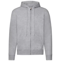 Felpa Da Lavoro Fruit Of The Loom con Cappuccio Foderato e Zip Lunga FR620620