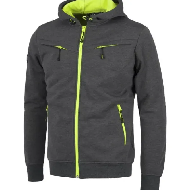 Felpa Workshell multitasche con cerniera in nylon - Workteam