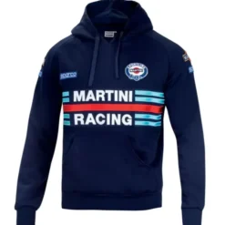 Fuori tutto - Felpa con cappuccio da lavoro Sparco Hoodie Martini Racing 01279 Taglia XL Colore Nero